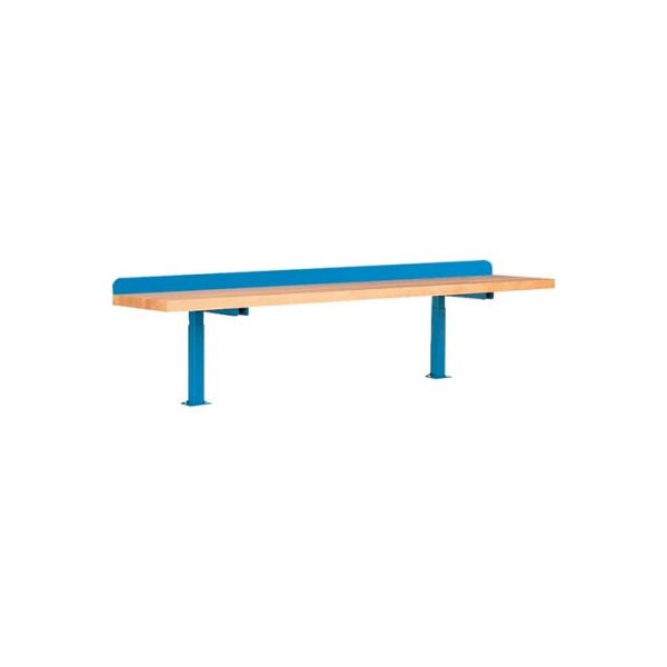 Lista International Lista Adjustable Riser W/ Maple Square Edge, 60"W x 12"D, Blue XSARS-60BT/BB - main